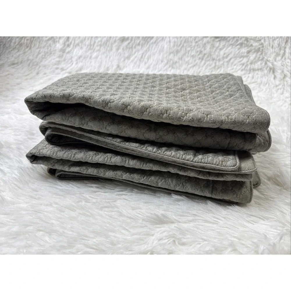 Ethan Allen Tanchoi‎ Standard Shams Set of 2 20x26 Woven Neutral